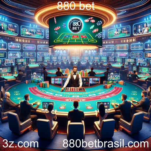 Explorando a Emoção dos Jogos Ao Vivo na 880 Bet